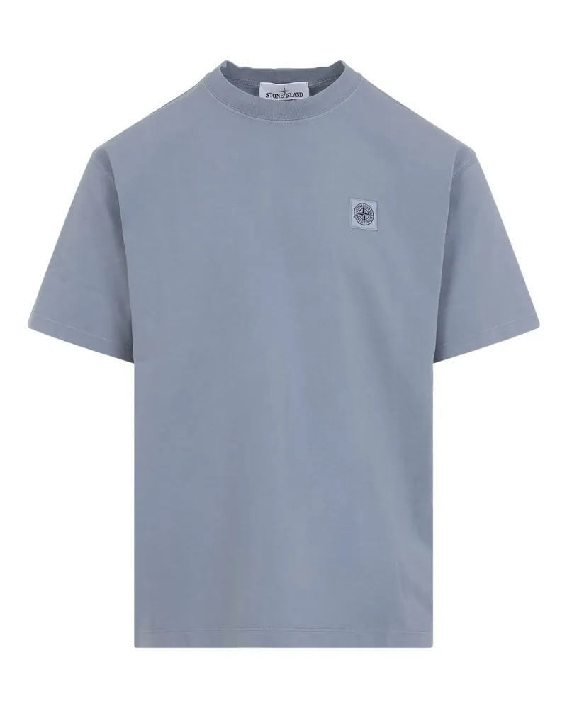 Stone Island ss T-shirt Blau
