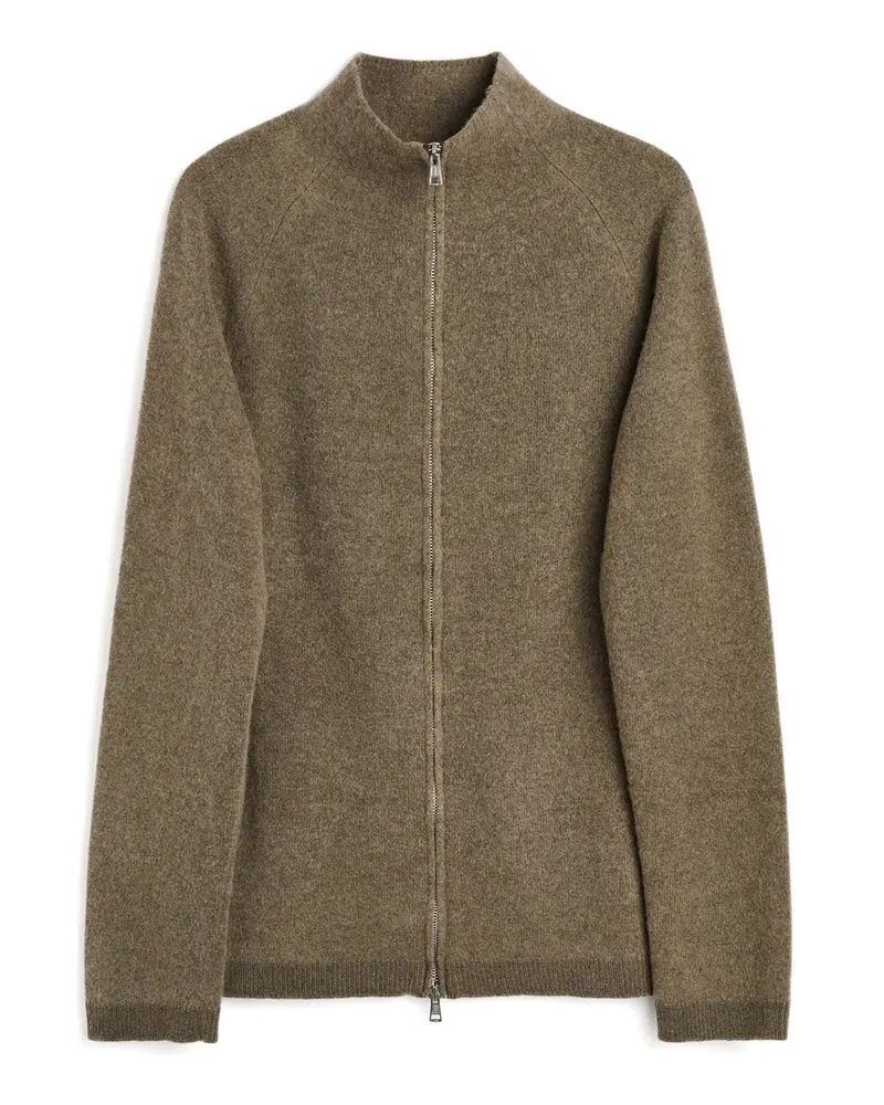 Our Legacy Line Zip Cardigan Cherub Braun