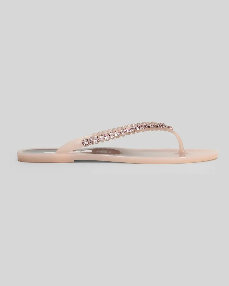Menghi Art. 704/sw Berta Jelly Flat Sandal Rose