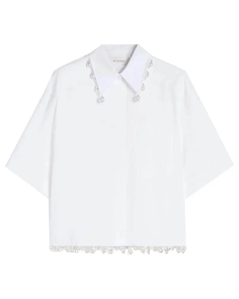 SPORTMAX Spxcognac Weiß