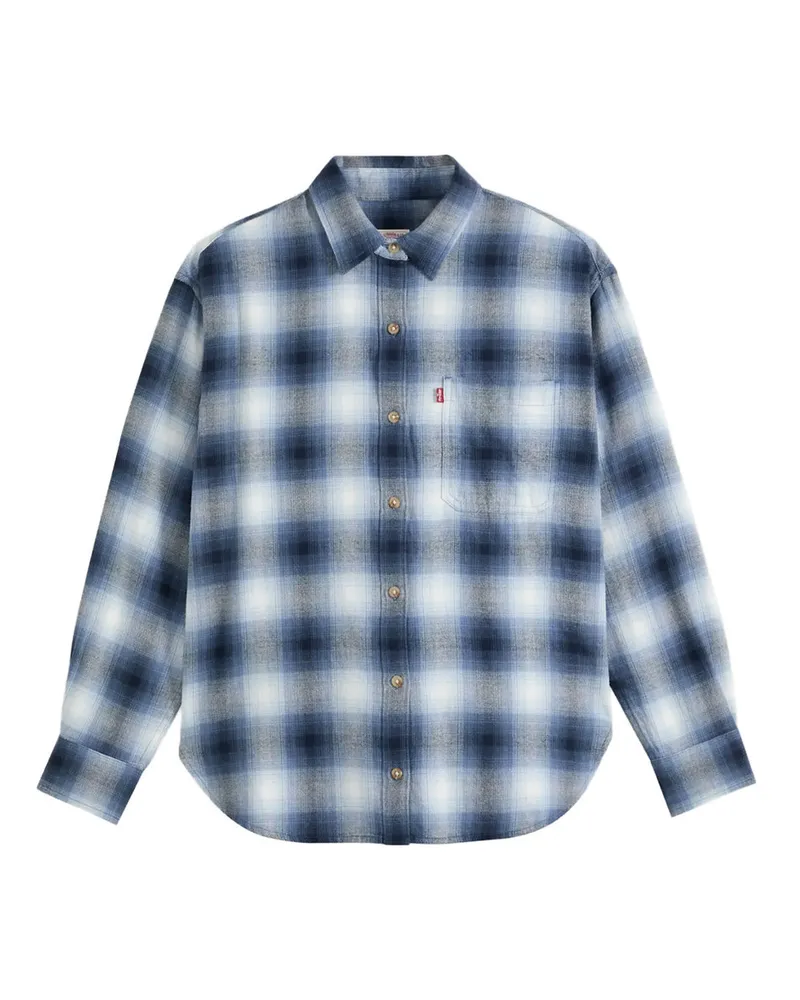 Levi's Nash Flannel Shirt Blau