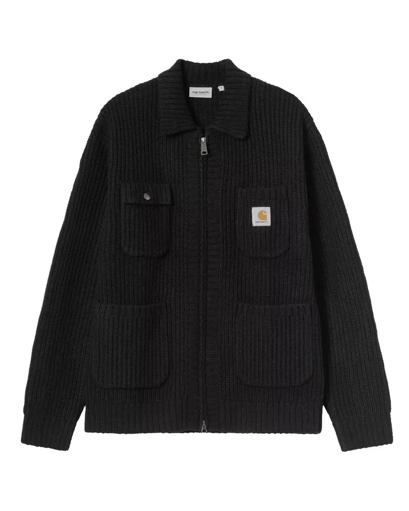Carhartt WIP Chore Knit Jacket Schwarz