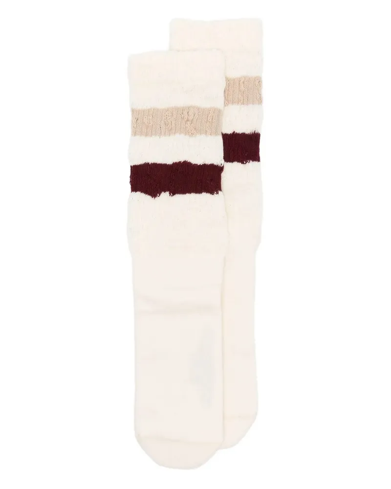 Golden Goose Socks High Weiß