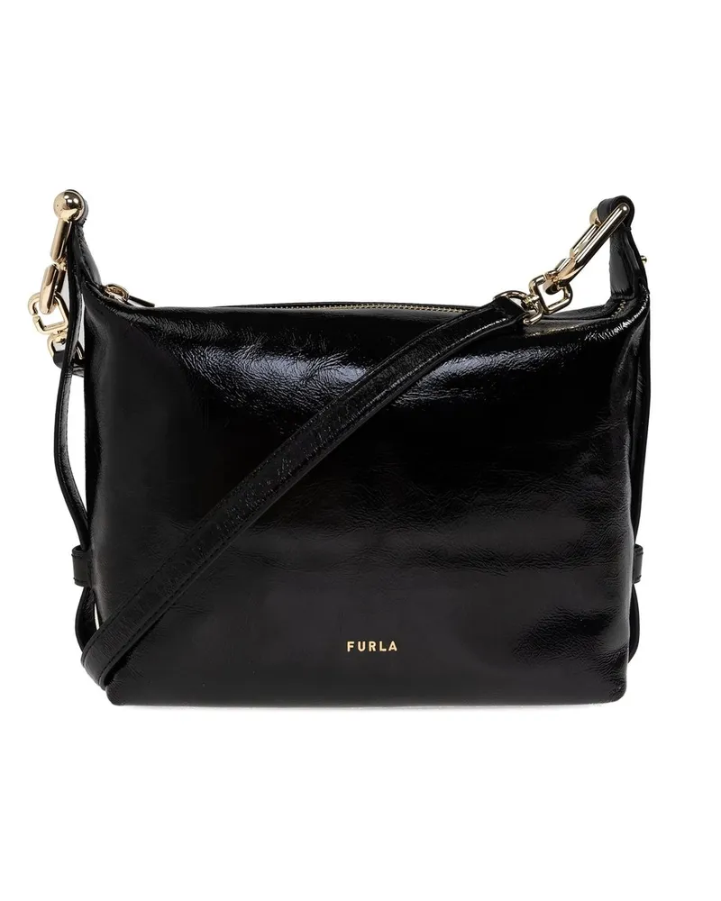 Furla Tonie Mini Hobo Schwarz
