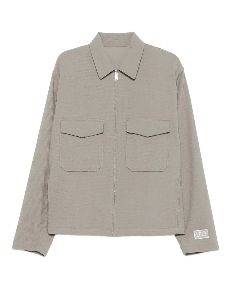 LC23 Pockets Overshirt Grau