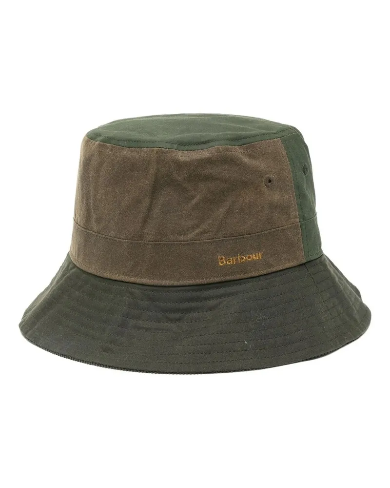 Barbour Brackley Wax Hat Grün