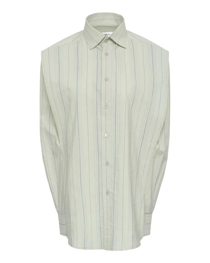 Maison Margiela Long-sleeved Shirt Beige