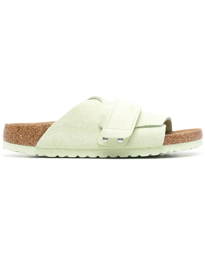 Birkenstock Kyoto Faded Lime, Veloursleder/Nubuk 1026821 Grün