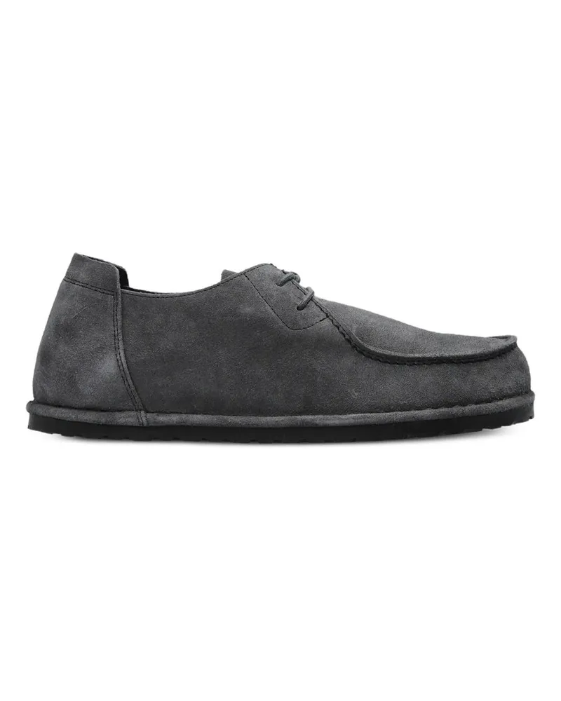 Birkenstock Utti Lace n Charcoal, Suede Leather Grau