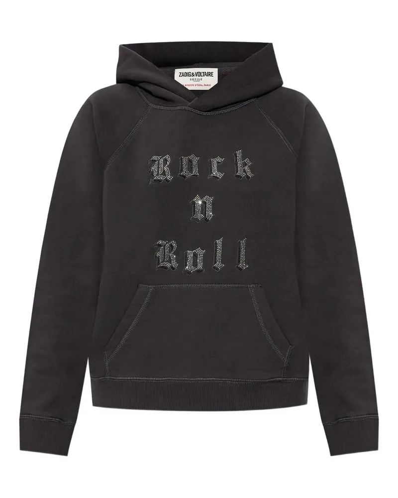 Zadig & Voltaire Georgy mo Rock n Roll Emb Grau