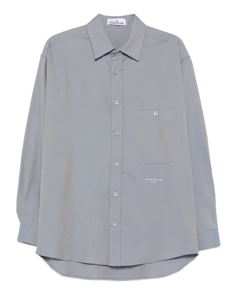 Stone Island Shirt Blau