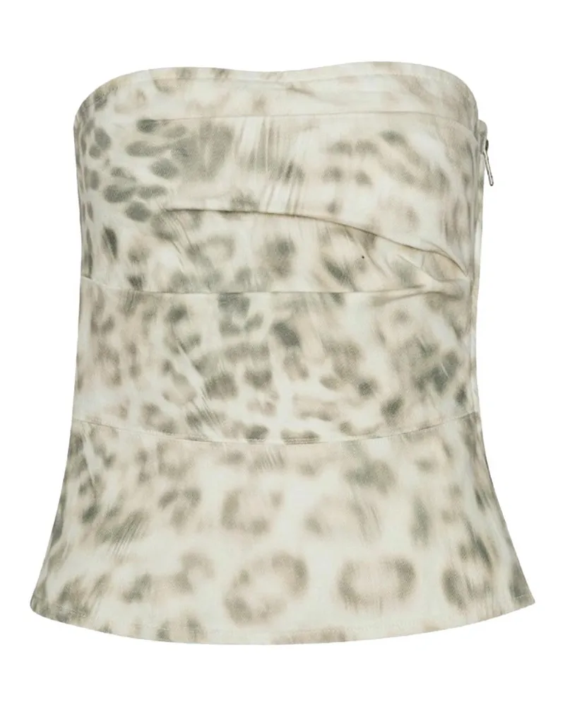 ROTATE Birger Christensen Top Beige
