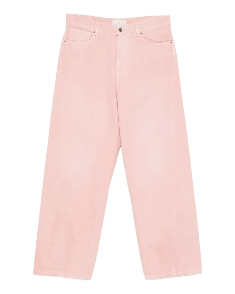PAURA Twist Denim Baggy 5 Pokets Rose