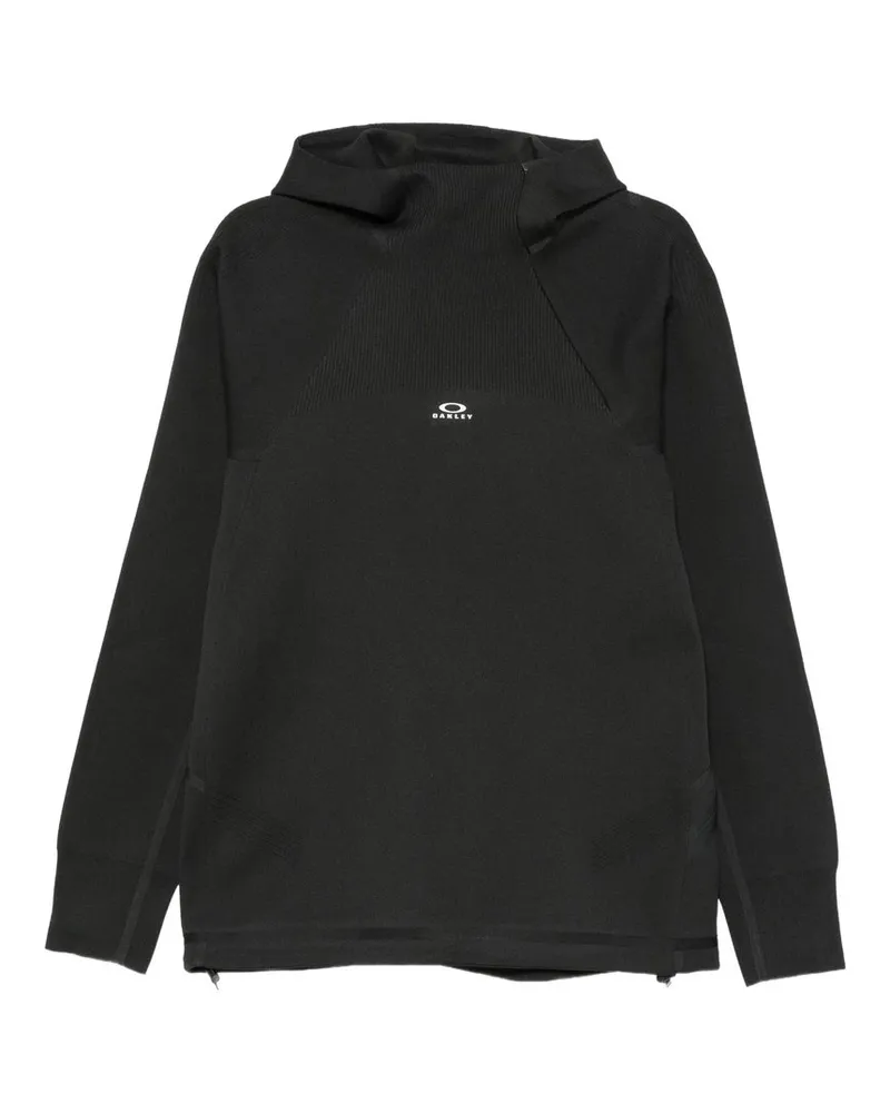 Oakley Latitude Veil Knitted Hoodie Schwarz