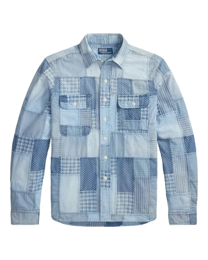 Ralph Lauren Sport Shirt Blau