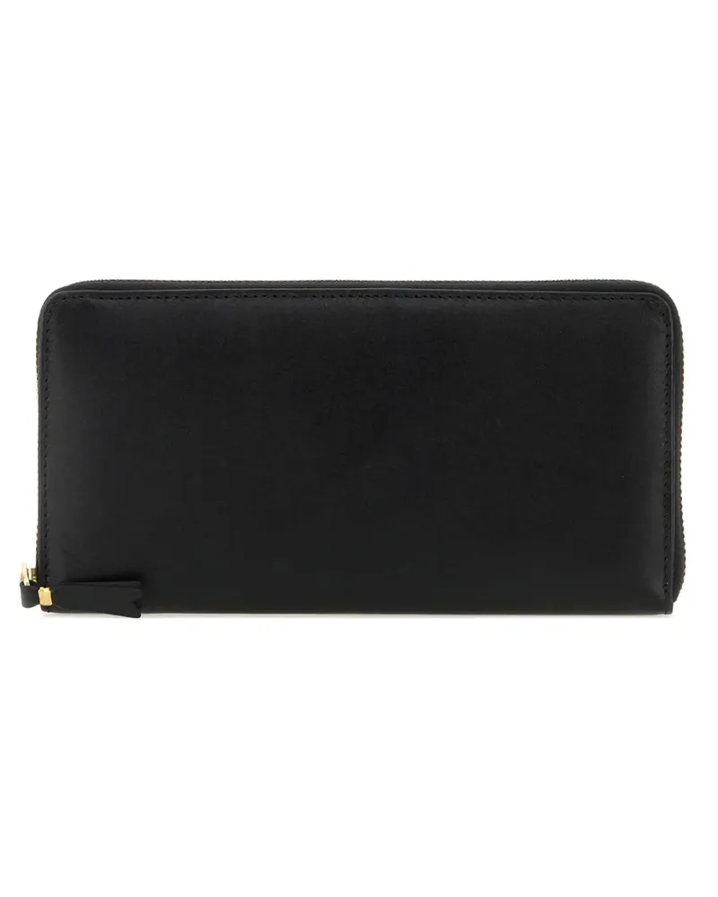 Comme des Garçons Classic Leather Full Zip Around Wallet Sa0110 Schwarz