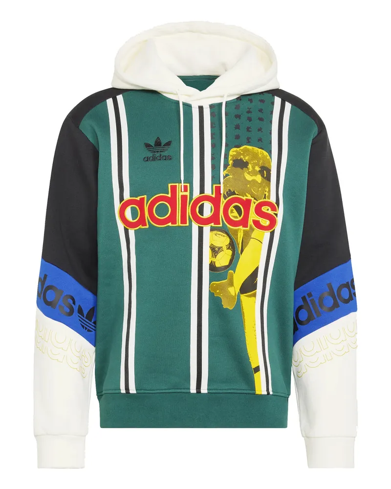 adidas Ftbl Gfx Hoodie Verde Grün