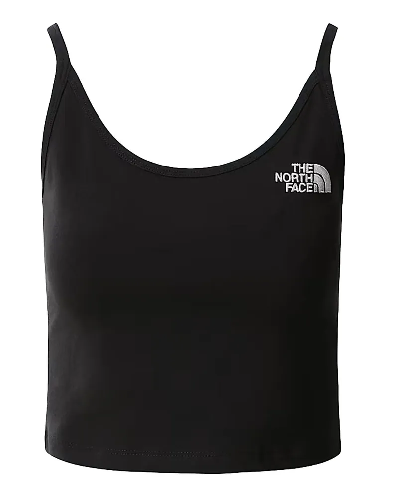 The North Face Slim Crop Tank Nero Schwarz