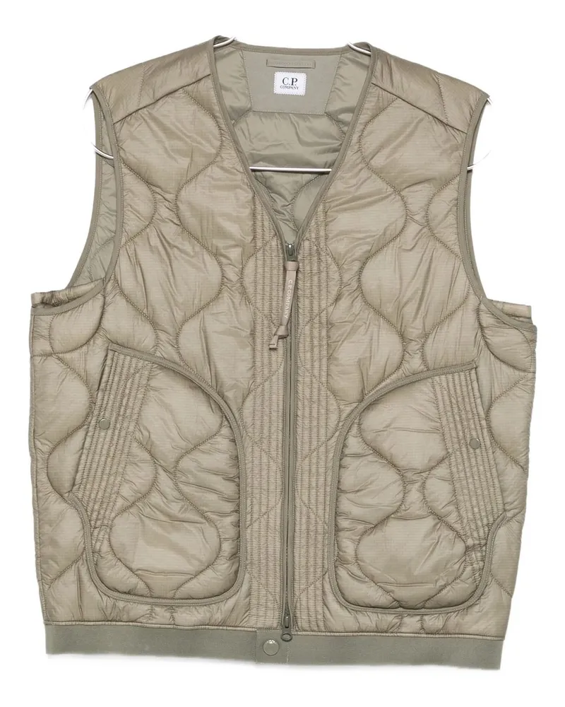C.P. Company Vest in Liner Beige