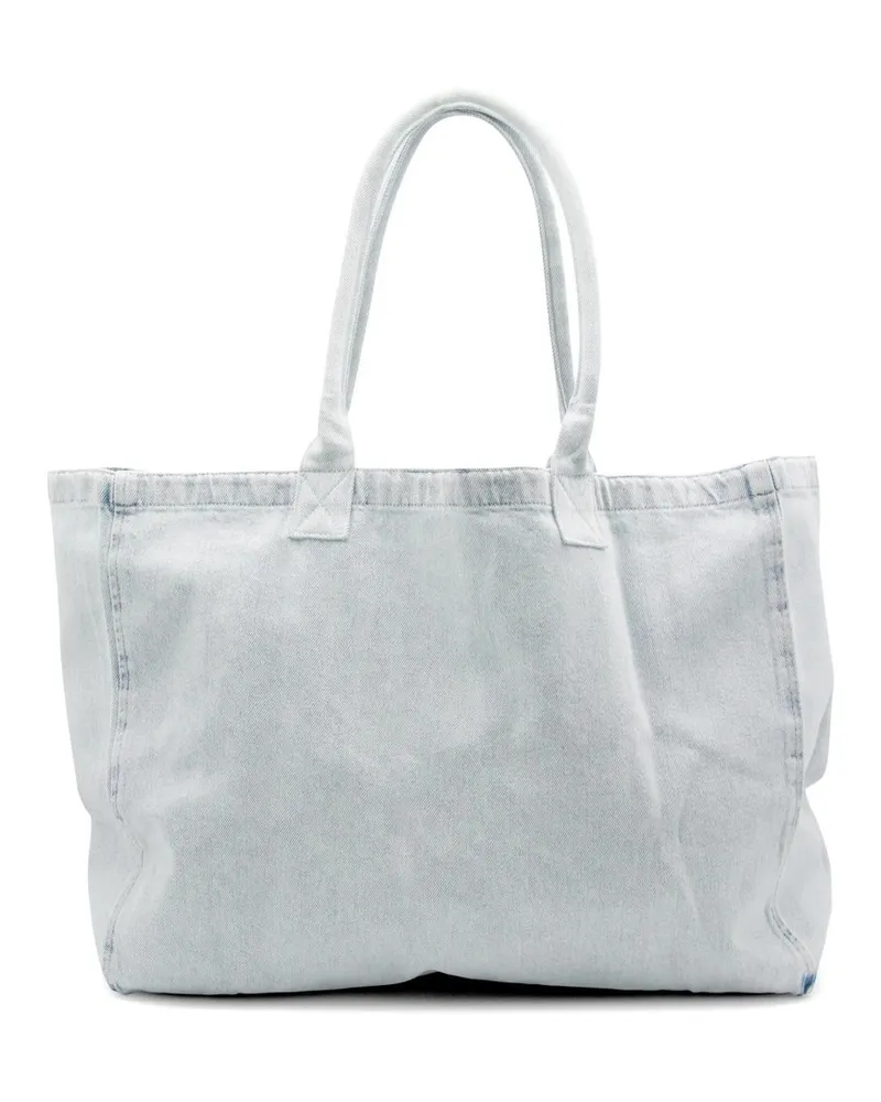 Anine Bing Leo Denim Tote Blau