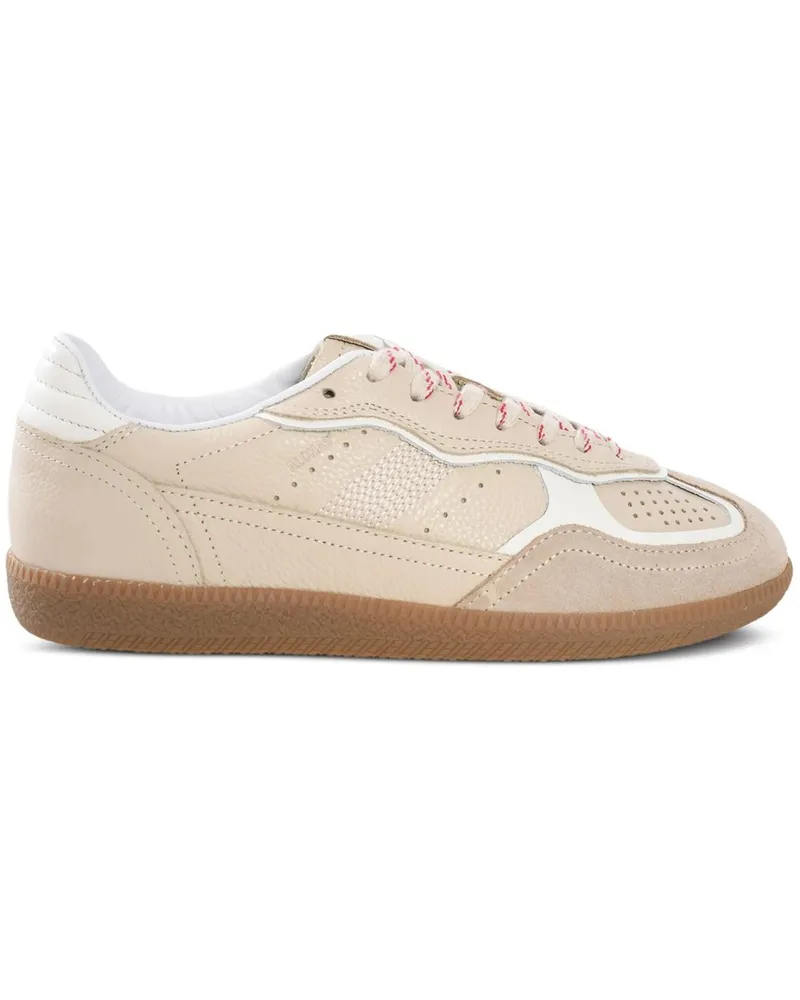 Alohas Tb.490 Rife Grain Cream Leather Sneakers Beige
