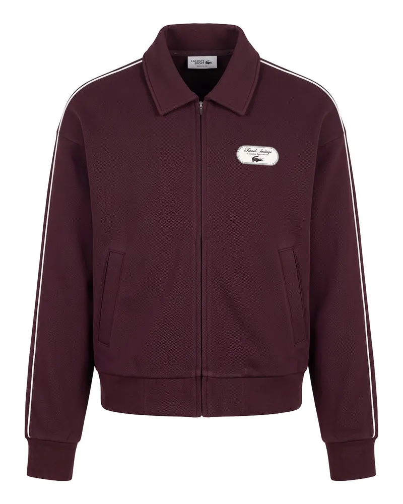 Lacoste Sweatshirt Rot