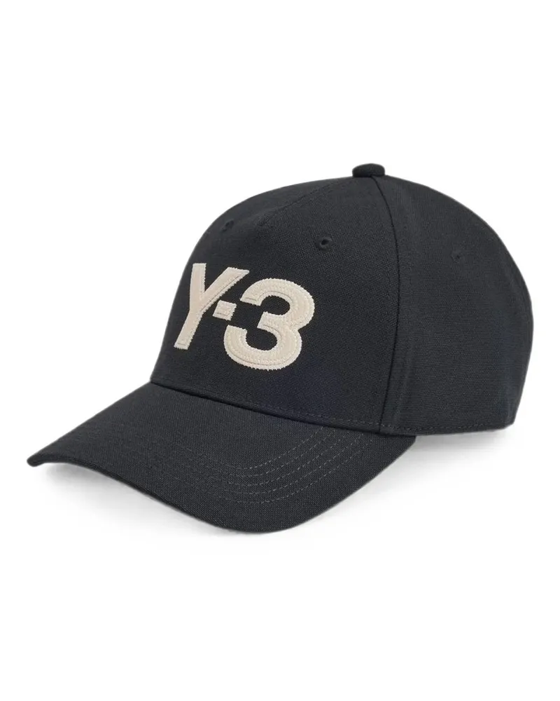 Y-3 Logo Cap Schwarz