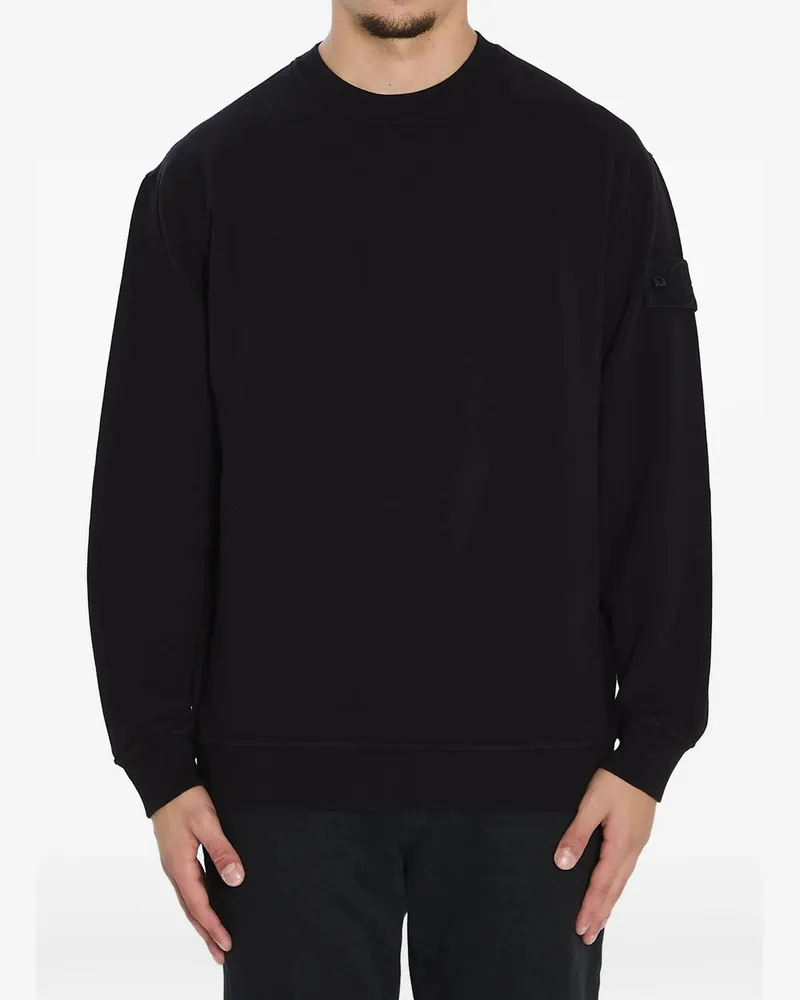 Stone Island Sweatshirt Ghost Schwarz
