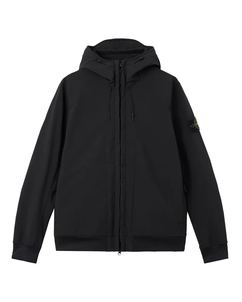 Stone Island Biker Jacket Schwarz
