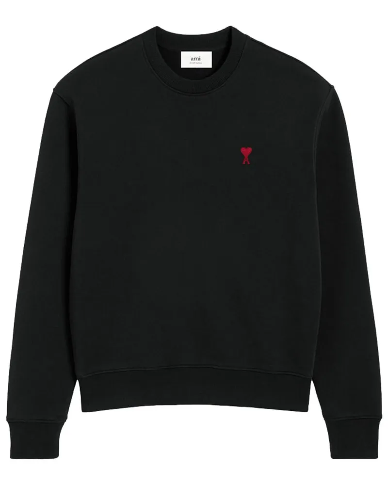 AMI Paris Sweatshirt Ami de Coeur Schwarz
