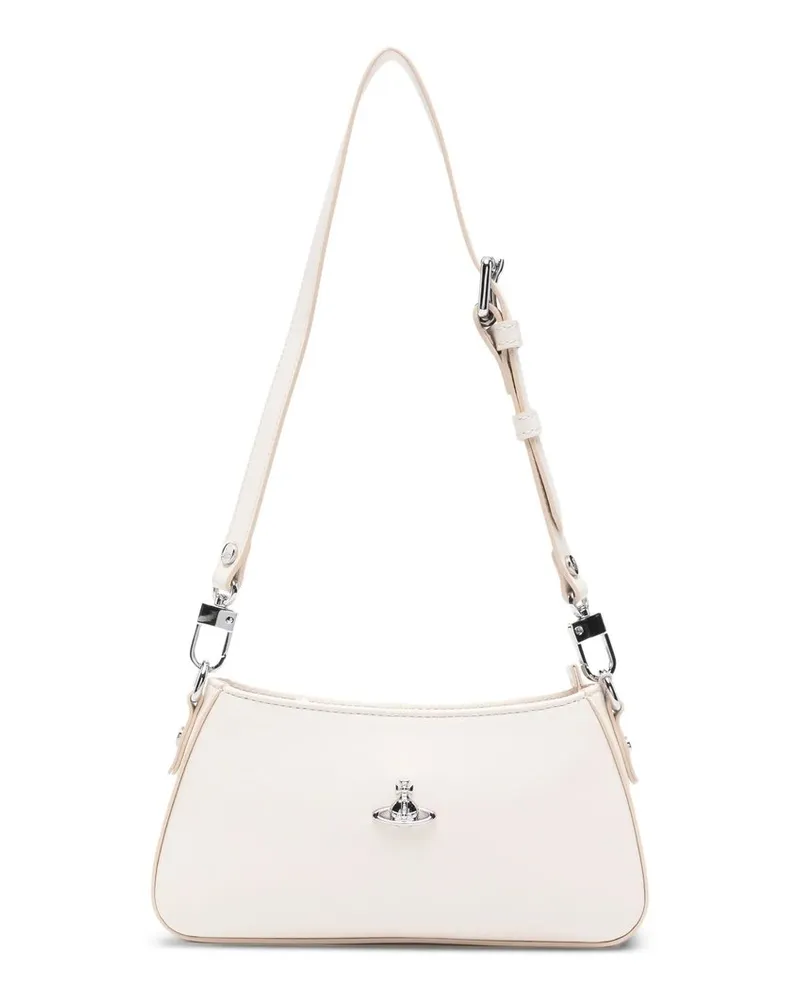 Vivienne Westwood Tasha Shoulder Phone Bag Weiß