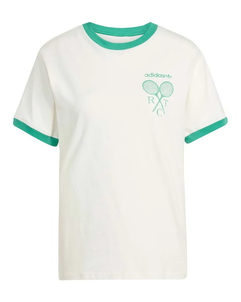 adidas Tennis Tee Weiß