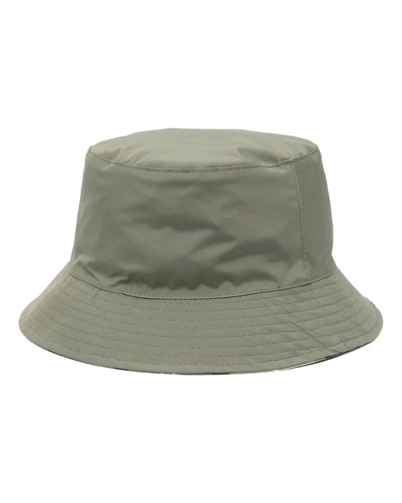Barbour Hutton Reversible Bucket Hat Grün