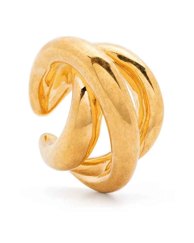 PANCONESI Triptych Ear Cuff S25ea006s Gold
