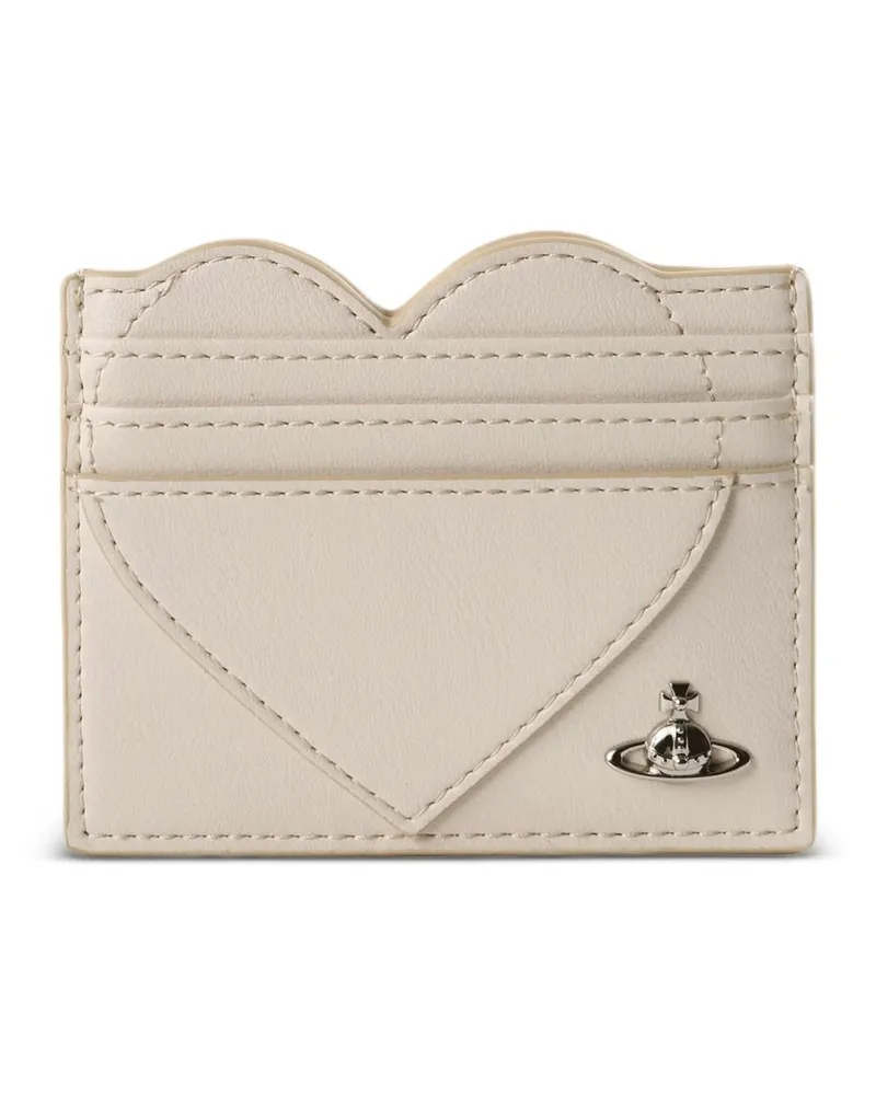 Vivienne Westwood Heart Card Holder Weiß