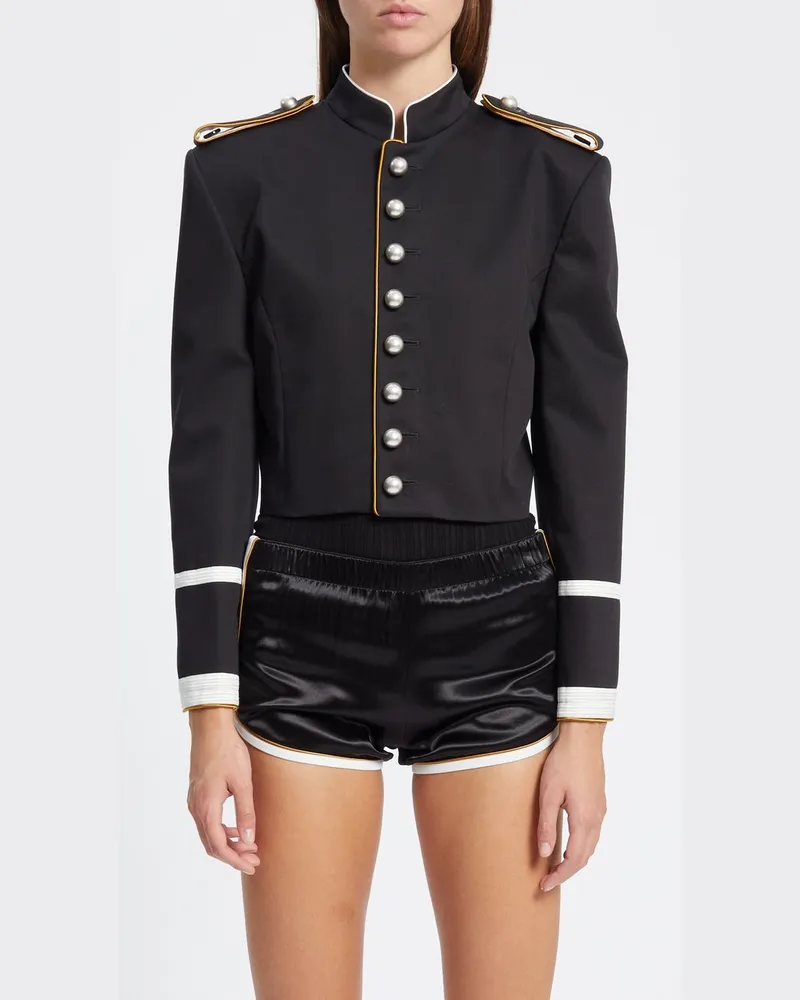 Ann Demeulemeester Bine Marsina Jacket Schwarz