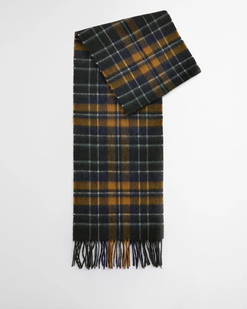 Barbour New Check Tartan Scarf Mehrfarbig