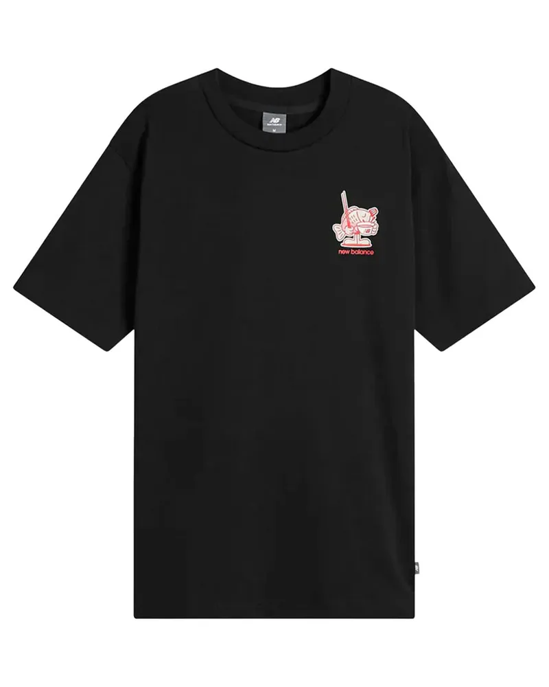New Balance Ramen T-shirt Schwarz