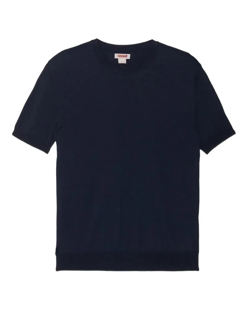 Baracuta Knit Tee Blau
