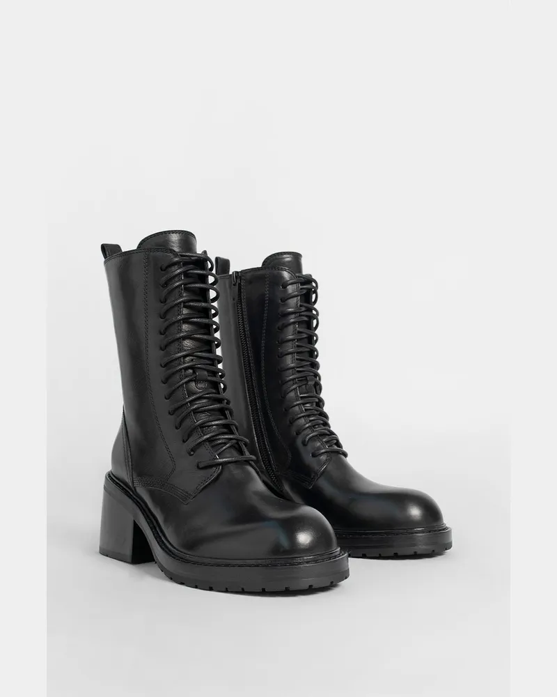 Ann Demeulemeester Heike Ankle Boots Santiago Schwarz