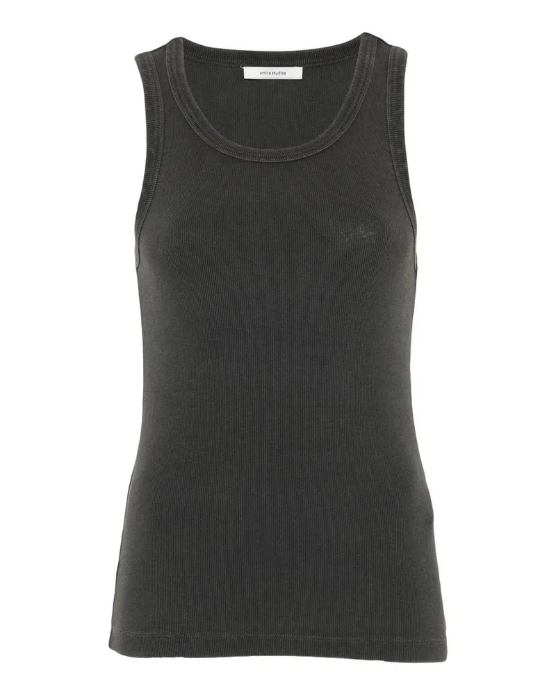 Entire Studios Rib Tank Schwarz