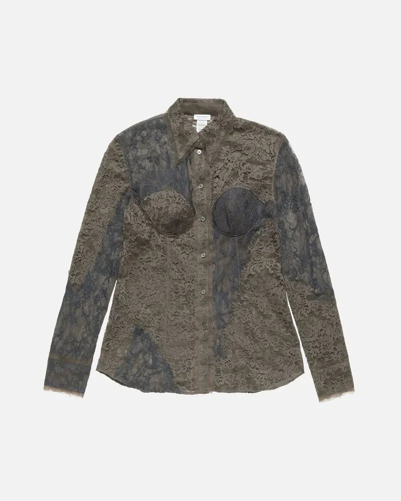 Acne Studios rw wn Shir000038 Grau