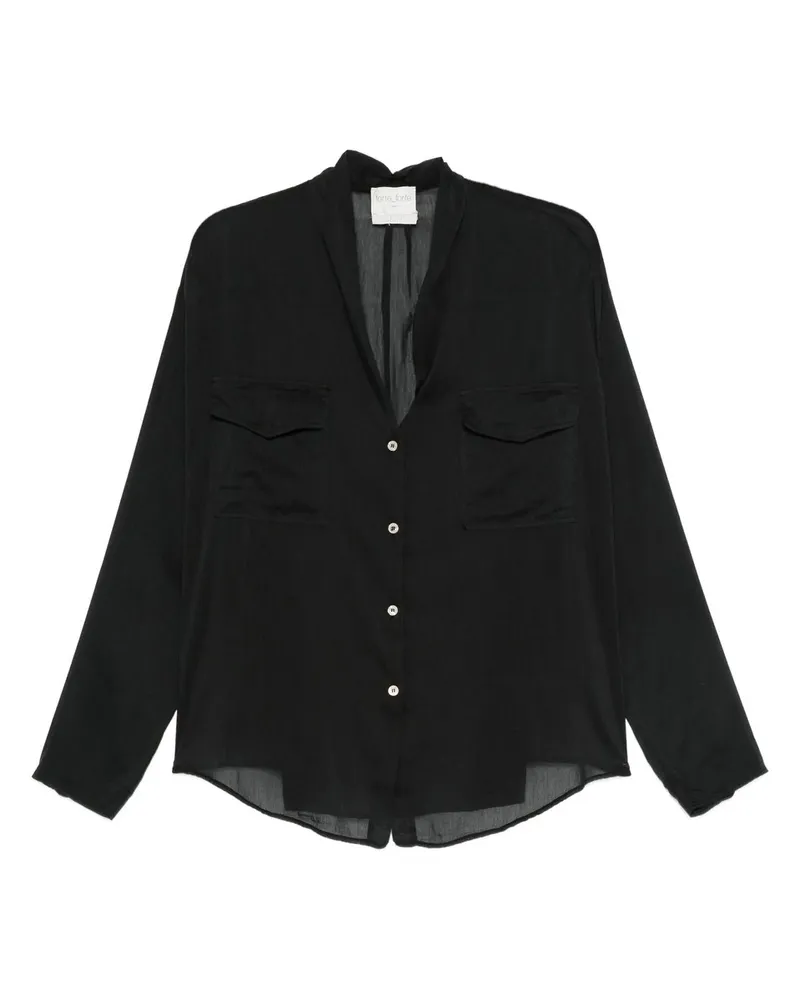 forte_forte Co/se Voile Shirt Schwarz