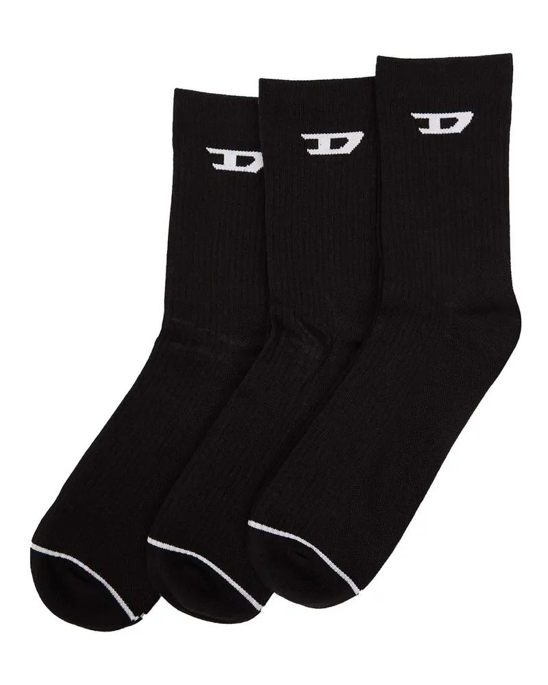 Diesel Socks Schwarz