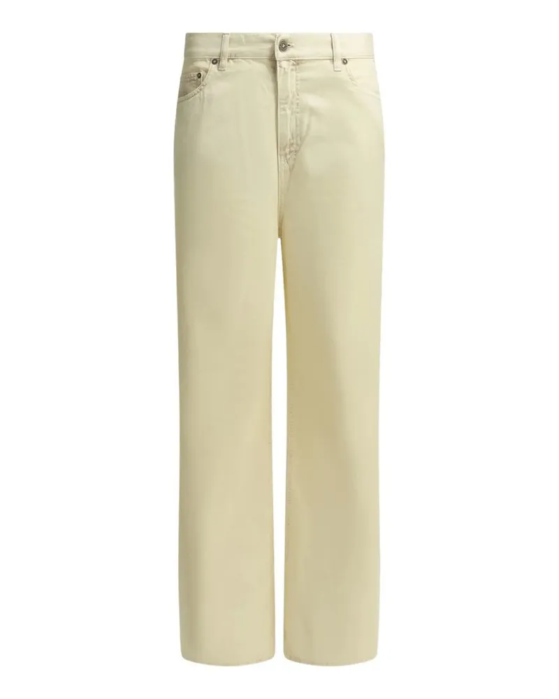 Golden Goose Journey W`s Pant Melody Boyfriend Denim Pastel Full Sky Gelb