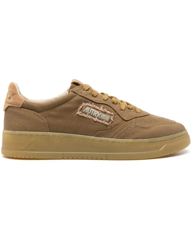 AUTRY Medalist Low Man Jap/canvas Aulmca02 Braun