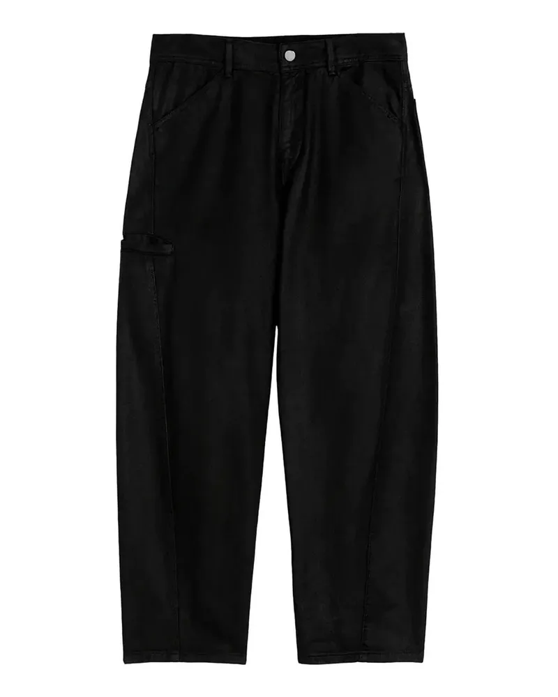 Christophe Lemaire Twisted Workwear Pants Nero Schwarz