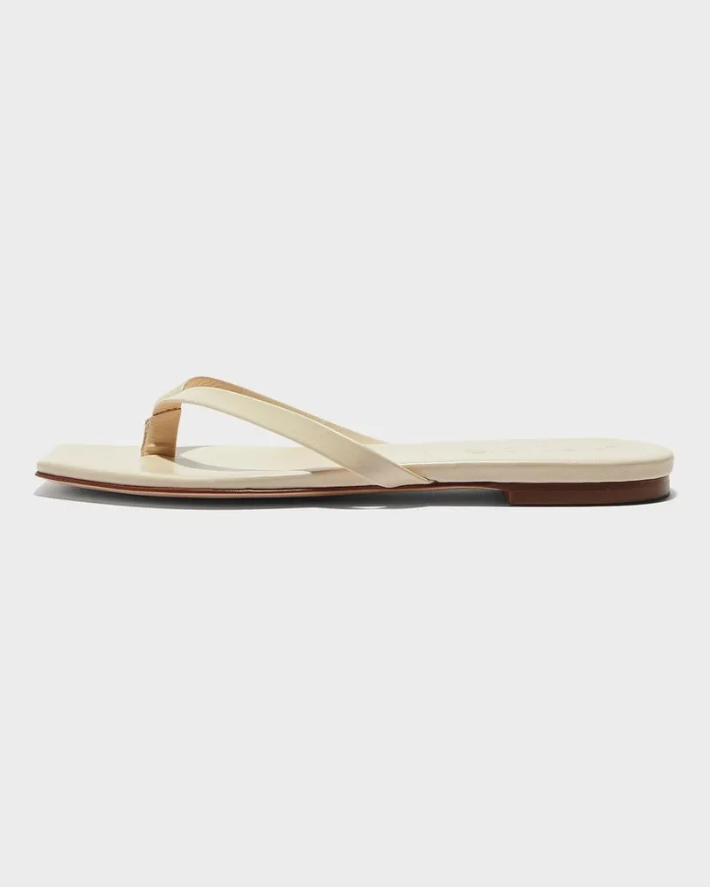 aeyde Renee Nappa Leather Creamy Beige