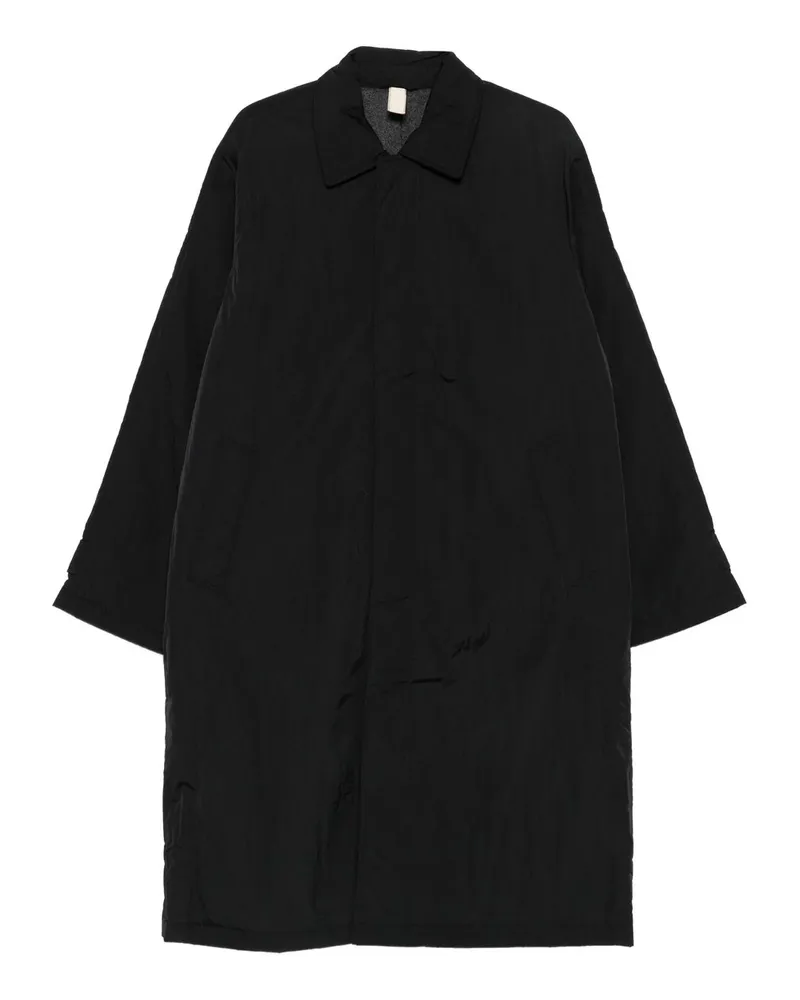 Sunflower Relaxed Nylon Coat Schwarz