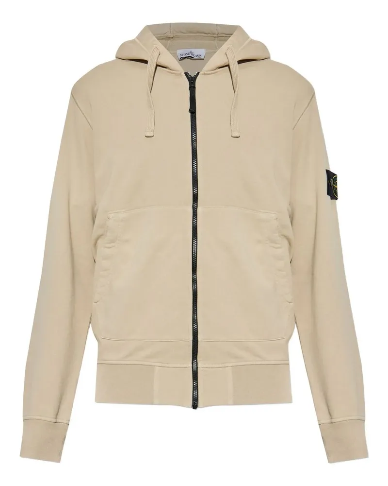 Stone Island Felpa Beige